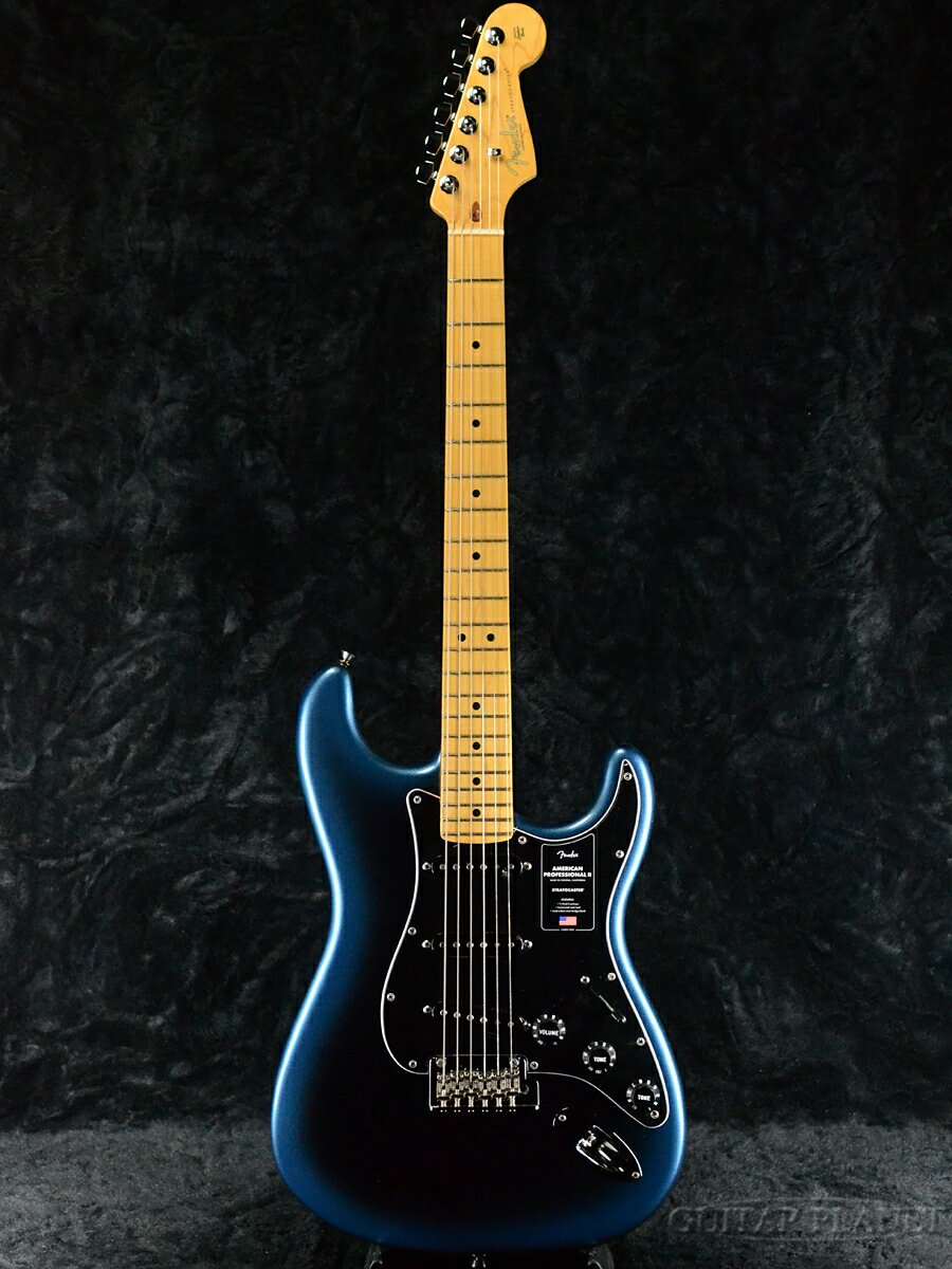 Fender USA American Professional II Stratocaster -Dark Night / Maple- 新品 フェンダー アメリカンプロフェッショナル,アメプロ Blue,ブルー,青 ストラトキャスター Guitar,ギター