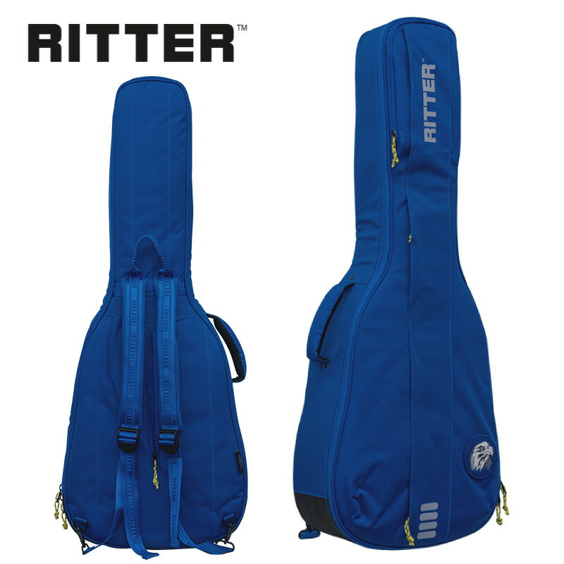 RITTER RGB4-C for Classical Guitar -SBL(Sapphire Blue)- クラシックギター用ギグバッグ[リッター][Case,ケース][ブルー,青][Acoustic Guitar,アコースティックギター,アコギ]