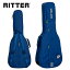 RITTER RGB4-D for Dreadnought -SBL(Sapphire Blue)- ドレッドノートサイズ用ギグバッグ[リッター][Case,ケース][ブルー,青][Acoustic Guitar,アコースティックギター,アコギ]