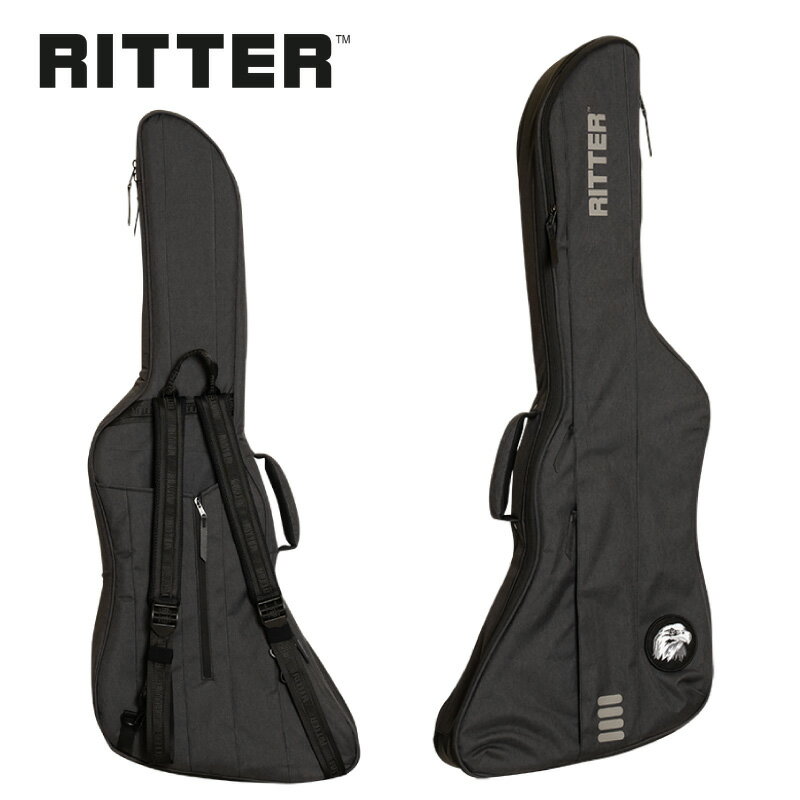 RITTER RGB4-EX for Explorer Guitar -ANT(Anthracite)- エクスプローラー用ギグバッグ リッター Case,ケース Gray,Black,グレー,ブラック,黒 Electric Guitar,エレキギター
