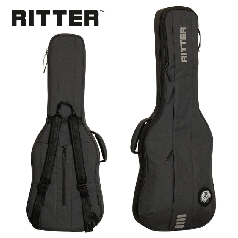 RITTER RGB4-JR for Randy V -ANT(Anthracite)- ランディ V用ギグバッグ[リッター][Case,ケース][Gray,Black,グレー,ブラック,黒][Electric Guitar,エレキギター]