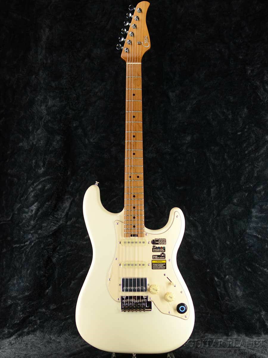 Mooer GTRS S801 -White-新品 エフェクター/アンプモデル内蔵ギター ムーア Stratocaster,ストラトキャスター ホワイト,白 Electric Guitar,エレキギター