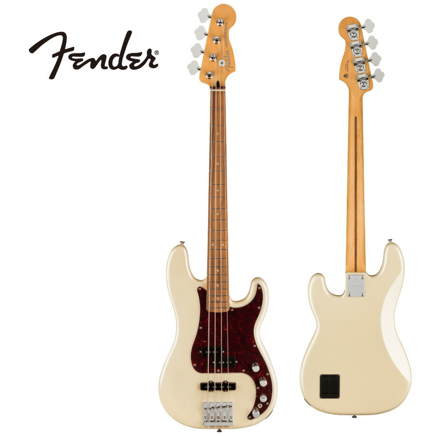 Fender Mexico Player Plus Precision Bass -Olympic Pearl / Pau Ferro- [ե][ץ쥤䡼ץ饹][ץ쥷١,ץ][White,ԥåѡ,ۥ磻,][ѡե][Electric Bass,쥭١]