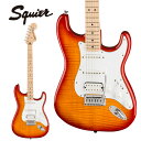 Squier Affinity Series Stratocaster FMT HSS - Sienna Sunburst / Maple - 新品 Fender,スクワイヤー,フェンダー ストラトキャスター Electric Guitar,エレキギター Cherry,Red,チェリー,レッド,シエナサンバースト,赤