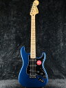 Squier Affinity Series Stratocasterは、伝統的なFenderファミリーへの入り口として、伝説的なデザインと典型的なトーンを備えたギターです。 このStratocasterは、薄くて軽量なボディ、スリムで快適な”C”シェイプネック、優れたアーミング奏法をサポートする2点支持トレモロブリッジ、 スムーズで正確なチューニングを提供するスプリットシャフト付きシールドダイキャストチューニングマシンなど、プレイヤーフレンドリーな洗練された機能を備えています。 ジャンルを超えたサウンドバリエーションを実現する5ウェイスイッチングのSquier Single-Coil Stratocasterピックアップを3基搭載し、 あらゆるステージであらゆるプレイヤーに寄り添うことができるモデルです。 Series: Affinity Series Body Material: Poplar Body Finish: Gloss Polyurethane Neck: Maple, “C” Shape Neck Finish: Satin Urethane with Gloss Urethane Headstock Face Fingerboard: Indian Laurel or Maple, 9.5” (241 mm) Frets: 21, Medium Jumbo Position Inlays: Black Dot (Maple), Pearloid Dot (Indian Laurel), Pearloid Dot (Maple) Nut (Material/Width): Synthetic Bone, 1.650” (42 mm) Tuning Machines: Sealed Die-Cast with Split Shafts Scale Length: 25.5” (648 mm) Bridge: 2-Point Synchronized Tremolo with Block Saddles Pickguard: 3-Ply Black (502), 3-Ply Mint Green (542), 3-Ply White (500, 505, 506), 4-ply Black Pearloid (506), 4-Ply Tortoiseshell (506), 4-Ply White Pearloid (557, 580) Pickups: Ceramic Single-Coil (Bridge), Ceramic Single-Coil (Middle), Ceramic Single-Coil (Neck) Pickup Switching: 5-Position Blade: Position 1. Bridge Pickup Position 2. Bridge and Middle Pickup Position 3. Middle Pickup Position 4. Middle and Neck Pickup Position 5. Neck Pickup Controls: Master Volume, Tone 1. (Neck/Middle Pickups), Tone 2. (Bridge Pickup) Control Knobs: Black Plastic (502, 506), White Plastic (500, 505, 506, 557, 580, 542) Hardware Finish: Chrome 付属品:純正ソフトケース、正規保証書 /_/_/_/♪出荷前調整ご要望承ります♪_/_/_/_/ ギタープラネットではご注文頂いた商品は 新品中古問わず検品・調整してから出荷致します。 弦高など細かなセッティング等、お好みに 合わせて調整も可能ですで、お気兼ねなく お申し付けくださいませ。 /_/_/_/_/_/_/_/_/_/_/_/_/_/_/_/_/_/_/_/_/_/_ お問い合わせフリーダイヤル：0120-37-9630　