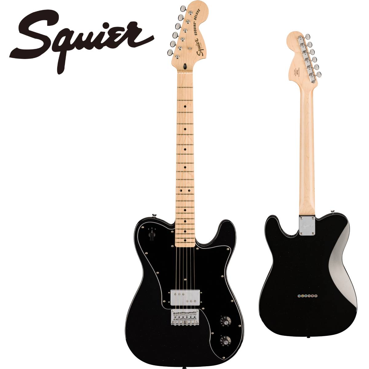 Squier Paranormal Esquire Deluxe -Metallic Black- Vi[Fender,XNC[][GXNCA][ubN,][Telecaster,TL,eLX^[^Cv][Electric Guitar,GLM^[]