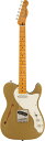 Classic Vibe '60s Telecaster Thinlineは 60年代のセミホローTelecasterモデルを記念するモデルです。 フェンダーが開発したアルニコシングルコイルピックアップを搭載し、 オーセンティックなTelecasterトーンを奏でます。 ナロートールフレットを装備した9.5インチラジアス指板のCネックシェイプ、 ヴィンテージスタイルのTelecasterブリッジなど、 本格的なTelecasterのプレイアビリティをお楽しみいただけます。 ヘッドやネックは60年代のTelecasterにインスパイアされた仕上げとなっており、 威厳と風格に満ちています。 Series: Classic Vibe Body Material: Nato Body Finish: Gloss Polyurethane Neck: Maple, “C” Shape Neck Finish: Tinted Gloss Urethane Fingerboard: Maple, 9.5” (241 mm) Frets: 21, Narrow Tall Position Inlays: Black Dot (Maple) Nut (Material/Width): Bone, 1.650” (42 mm) Tuning Machines: Vintage-Style Scale Length: 25.5” (648 mm) Bridge: 3-Saddle Vintage-Style Strings-Through-Body Tele with Chrome Barrel Saddles Pickguard: 4-Ply Aged White Pearloid Pickups: Fender Designed Alnico Single-Coil (Bridge), (Middle), Fender Designed Alnico Single- Coil (Neck) Pickup Switching: 3-Position Blade: Position 1. Bridge Pickup, Position 2. Middle Pickup, Position 3. Neck Pickup Controls: Master Volume, Master Tone Control Knobs: Knurled Flat-Top Hardware Finish: Nickel Strings: Nickel Plated Steel (9-.042 Gauges) Case/Gig Bag: None 付属品:純正ソフトケース、正規保証書 /_/_/_/♪出荷前調整ご要望承ります♪_/_/_/_/ ギタープラネットではご注文頂いた商品は 新品中古問わず検品・調整してから出荷致します。 弦高など細かなセッティング等、お好みに 合わせて調整も可能ですで、お気兼ねなく お申し付けくださいませ。 /_/_/_/_/_/_/_/_/_/_/_/_/_/_/_/_/_/_/_/_/_/_ お問い合わせフリーダイヤル:0120-37-9630　