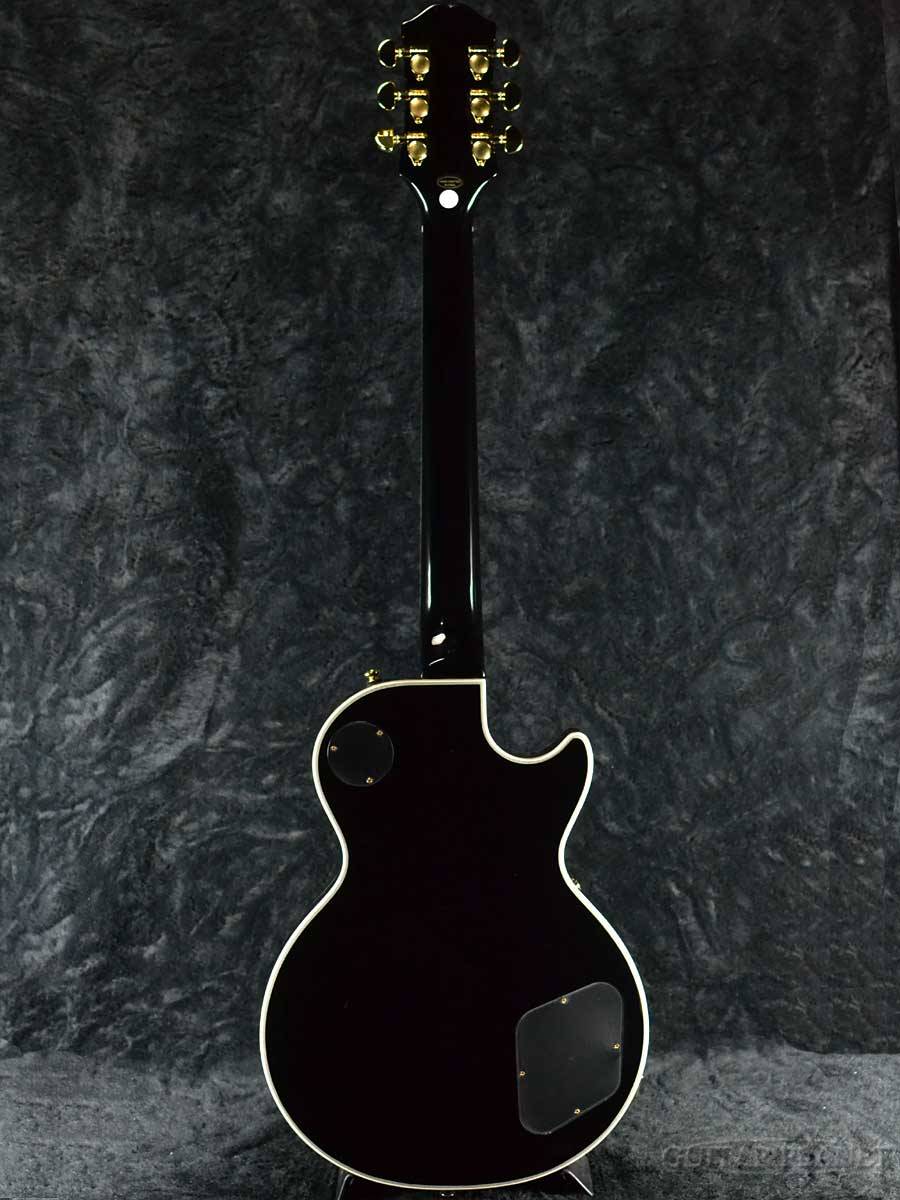Epiphone Les Paul Custom Left Hand -Ebony- 新品 エボニー[エピフォン][Black,ブラック,黒][レスポールカスタム][Lefty,レフティ,左利き][エレキギター,Electric Guitar]