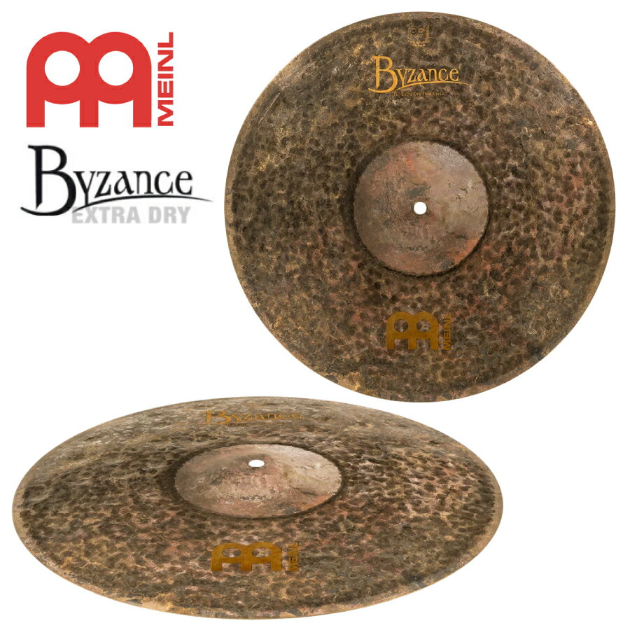 Byzance Extra Dry Crashes 【特徴】 ・ B20ブロンズ合金製 ・ ハンドハンマー加工による優れたサウンド ・ ナチュラルな外観と極めてドライなサウンド 【音楽ジャンル】 環境音楽 | ドラムンベース 実験音楽 | ファンク | ジャズ ラテン | R&B | ポップス | スタジオ音楽 Extra Dry は、MEINL シンバルのドライなキャラクターを象徴するシリーズで独自のデザインが施されています。 表面はレイジング加工をすることなく、裏面のみのレイジングや、裏表ともにしないものなど。 ウエイトは全体的に薄く、ダークで暖かなサウンドに、土っぽくてトラッシーなエッジが効く唯一無二の倍音が魅力です。 ウエイトを落としても決して輪郭がぼやけることの無い、薄いシンバル作りに長けた MEINL の技術力が伺える秀一なモデルが揃います。 お問い合わせフリーダイヤル:0120-37-9630