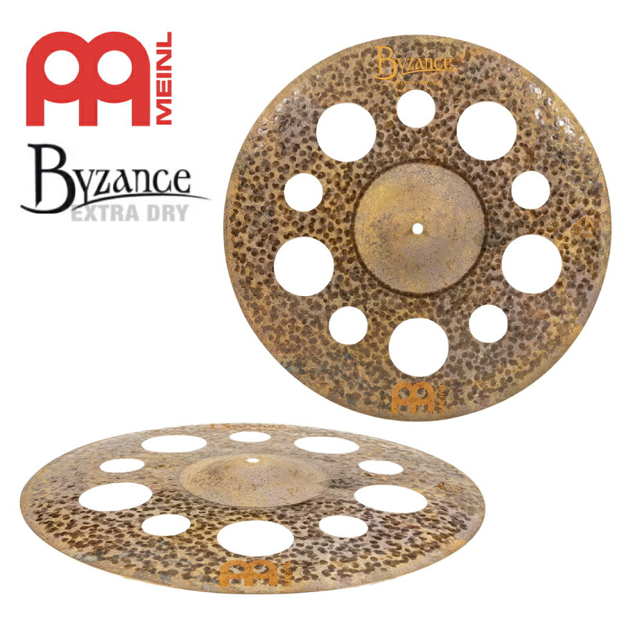 MEINL Cymbals B18EDTRC Byzance Extra Dry Trash Crash 18" 新品[マイネル][Cymbal,トラッシュクラッシュシンバル][B20ブロンズ合金][Drums,ドラム]