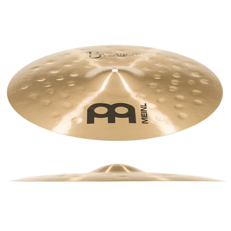MEINL Cymbals B18ETHC Byzance Traditional Extra Thin Hammered Crashes 18