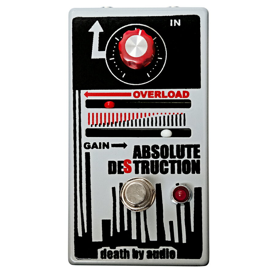 Death By Audio ABSOLUTE DESTRUCTION新品 ディストーション,ファズ [デスバイオーディオ][アブソリュートディストラクション][Distortion][Effector,エフェクター]