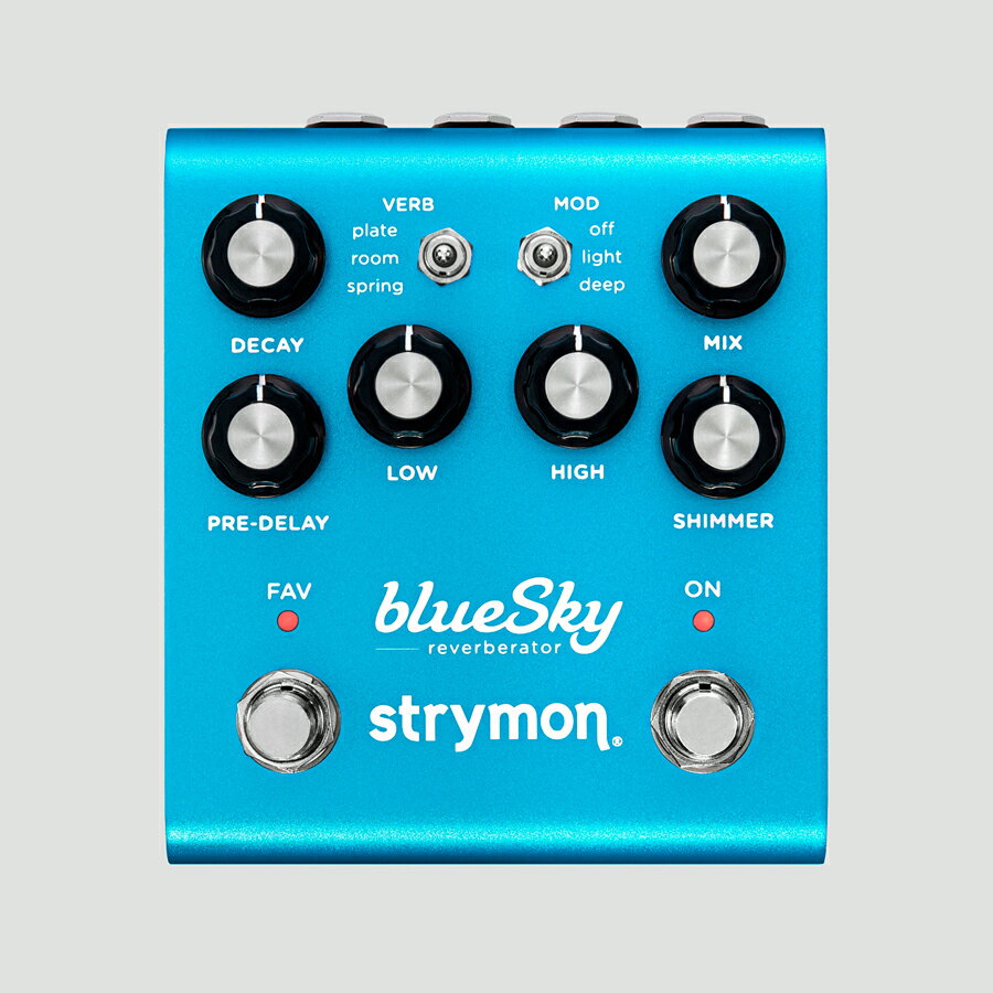 【アダプター付!!】strymon blueSky（V2）新品 リバーブ[ストライモン][ブルースカイ][Reverb][Effector,エフェクター]