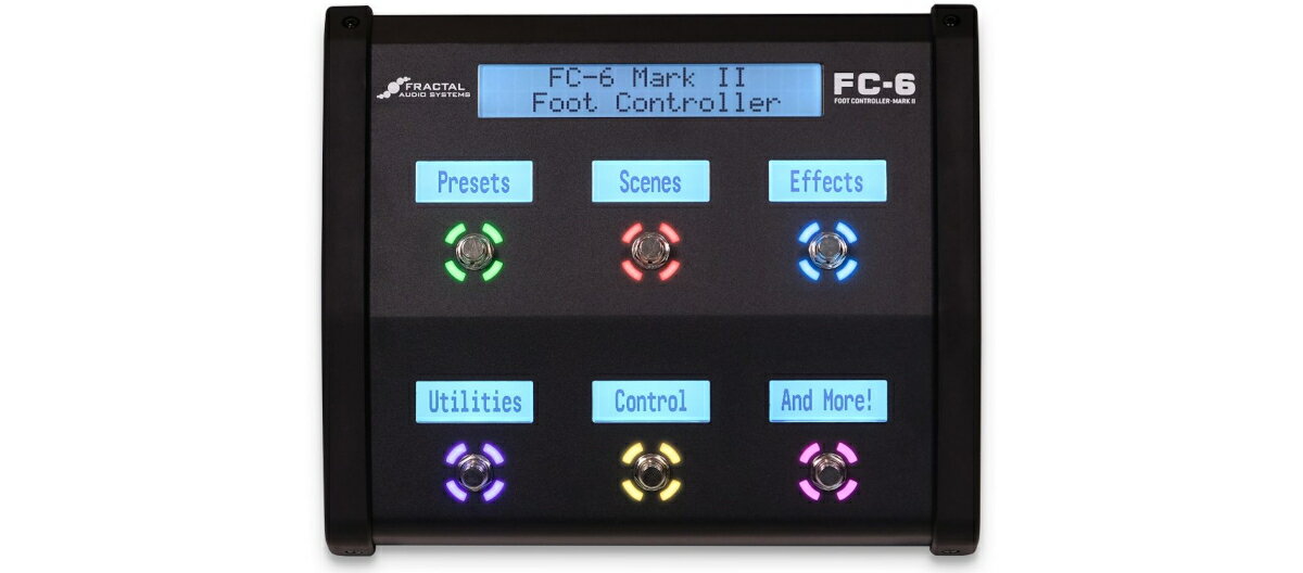 Fractal Audio Systems FC-6 MARK II Foot Controller 新品 Axe-FX III / FM3 用純正フットスイッチ[フラクタルオーディオシステム][エフェクター]