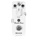 Mooer / Hustle Driveムーアー / ハッスルドライブ Mooer Hustle Driveは、驚くほど広いダイナミックレンジに、オープンでチューブライクな歪みのオーバードライブペダルです。 本体上部のトグルスイッチで2つのモードを切り替え、サウンドを選択することができます。 トゥルーバイパス仕様なので、バイパス時に音色が変わる心配もありません。 電源はDC9Vセンターマイナスアダプターで動作します。 電池での動作には対応していません。 ●特徴 ・ワイドレンジで真空管アンプのようなサウンドのオーバードライブ ・HP/LPの2モードを選択可能 ・フルメタル筐体 ・超小型、コンパクトデザイン ・トゥルーバイパス ・スタンダードなDC9Vアダプターで駆動 ●HP/LP ・HP(High peak mode）：ボトムエンドをブーストし、同時にハイミッドレンジ（3.5kHz周辺）を微かに持ち上げます。 ・LP(Low peak mode）：適度なブーストを加えることで艶のあるトーンを作り出します。 ●コントロール ・VOLUME：全体の音量を調整します。 ・TONE：サウンドの明るさを調整します。 ・DRIVE：歪みの強さを調整します。 ・HP/LPスイッチ：2種類の歪みサウンドを選択します。 ●スペック インプット：1/4インチモノラルオーディオジャック（インピーダンス：470kΩ） アウトプット：1/4インチモノラルオーディオジャック（インピーダンス：1kΩ） 電源：レギュレートされたセンターマイナスDC9Vアダプター（電池はご使用になれません） 消費電流：6mA サイズ：93.5mm(D)×42mm(W)×52mm(H) 重量：150g 種類：オーバードライブ（ギター用） アダプター：9Vセンターマイナス 電池駆動：- コントロール：VOLUME、TONE、DRIVE、HP/LPスイッチ お問い合わせフリーダイヤル:0120-37-9630　