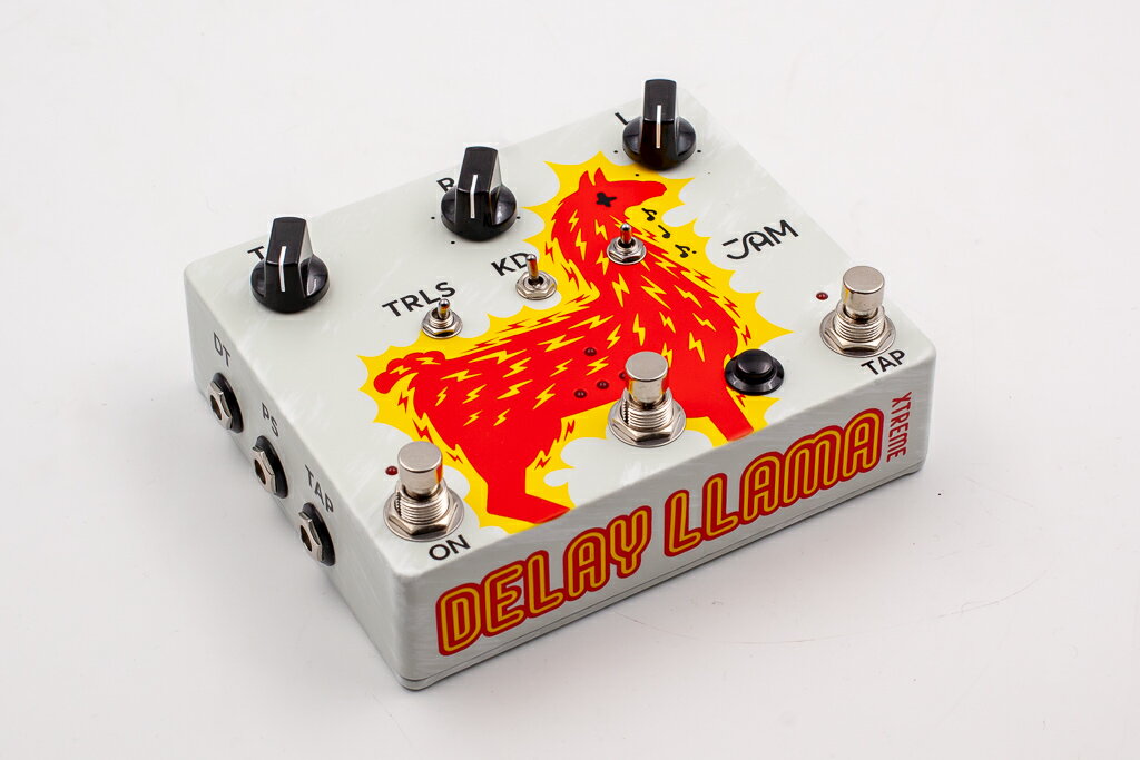 【ハンドメイド】JAM PEDALS Delay Llama Xtreme 新品 ディレイ[ジャムペダル][ディレイラマ][エフェクター,Effector]