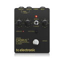 t.c.electronic SCF Gold 新品 ステレオコーラス/フランジャー/ピッチモジュレーション tcエレクトロニック Effector,エフェクター Stereo Chorus,Flanger,Pitch Modulator