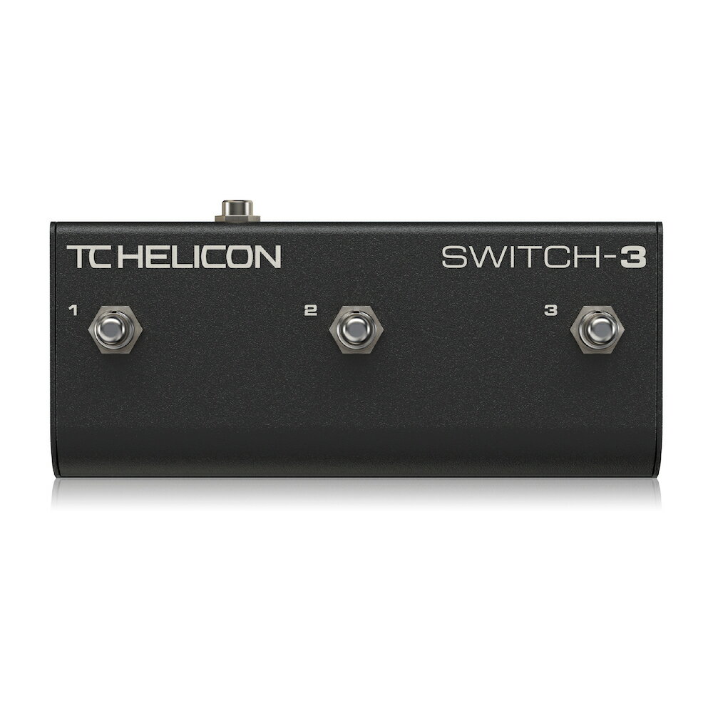 TC Helicon SWITCH-3 新品 フットスイッチペダル[tcヘリコン,t.c.electronic,TCエレクトロニック][Effector,エフェクター]