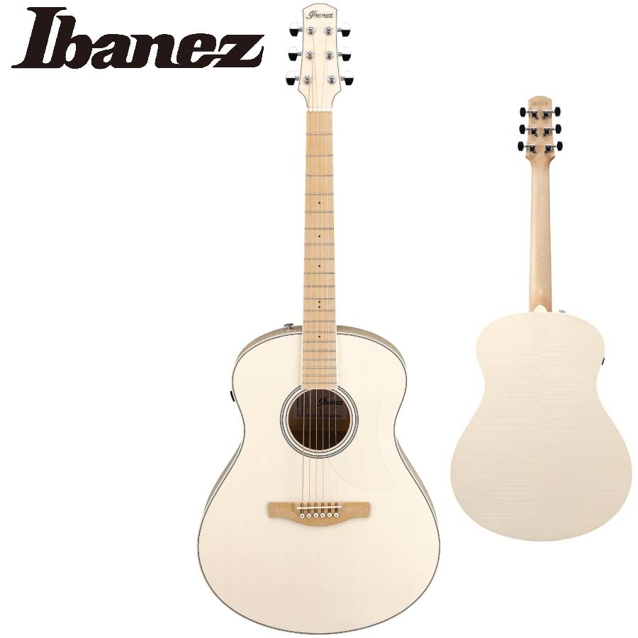 Ibanez AAM370E -OAW (Open Pore Antique White)- 新品[アイバニーズ][ホワイト,白][Electric Acoustic Guitar,エレアコ,アコギ,アコースティックギター,フォークギター,Folk Guitar]