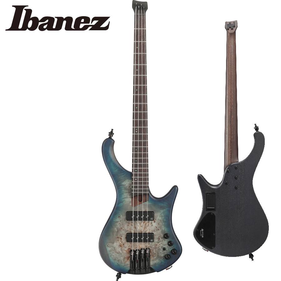 Ibanez EHB1500 -CTF(Cosmic Blue Starburst Flat)- 新品[アイバニーズ][Headless,ヘッドレス][ブルー,青][Electric Bass,エレキベース]