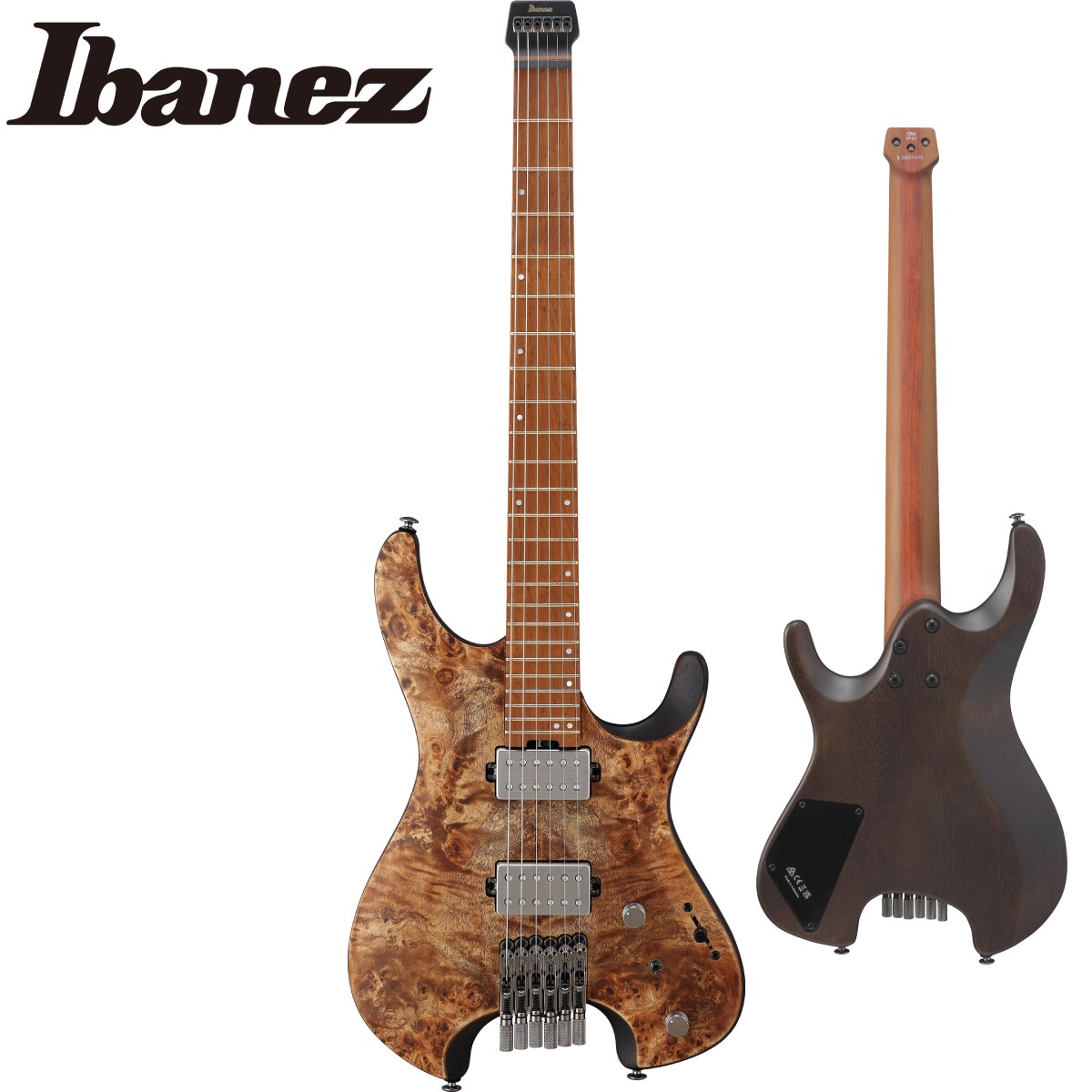 Ibanez Q52PB -ABS (Antique Brown Stained)- 新品 アイバニーズ Electric Guitar,エレキギター QUEST Headless,ヘッドレス