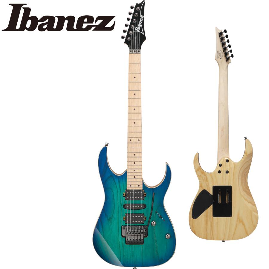 Ibanez RG470AHM-BMT (Blue Moon Burst)- 新品 アイバニーズ ブルー,青 Electric Guitar,エレキギター