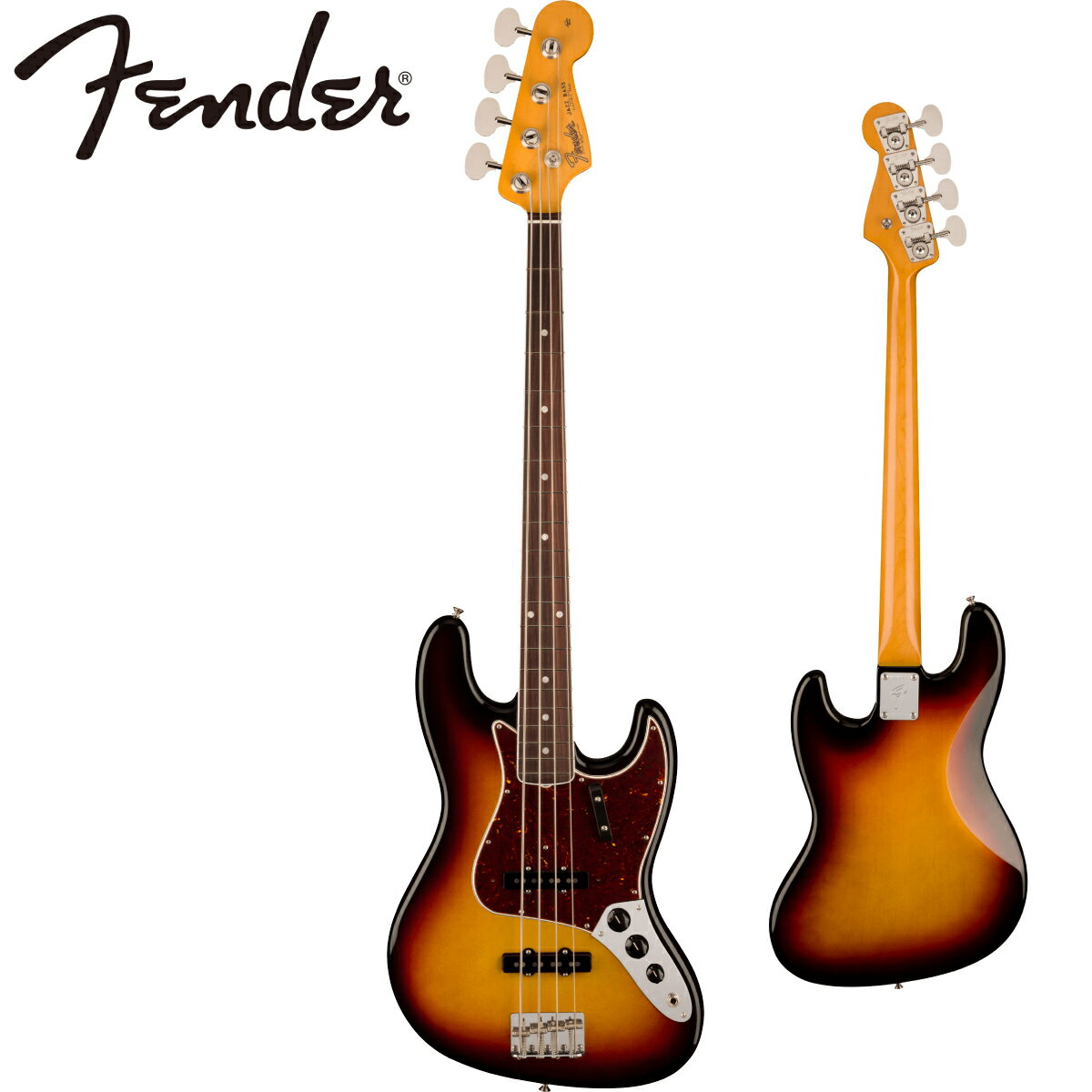 Fender USA American Vintage II 1966 Jazz Bass - 3 Color Sunburst / Rosewood - [ե][ꥫӥơ2][С][JB,㥺١][Electric Bass,쥭١]