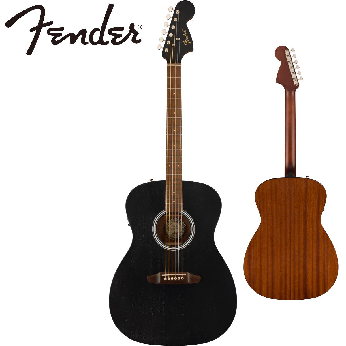 Fender Monterey Standard -Black Top- 新品[フェンダー][モントレー][黒,ブラック][Electric Acoustic Guitar,エレアコ]