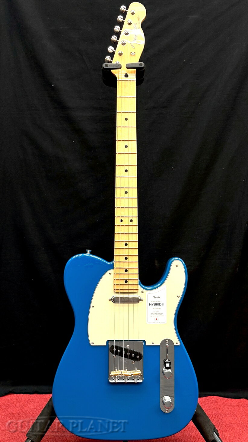 Fender Made In Japan Hybrid II Telecaster -Forest Blue/Maple-【JD23027085】【3.48kg】 フェンダージャパン ハイブリッド Telecaster,テレキャスター ブルー,青 Electric Guitar,エレキギター