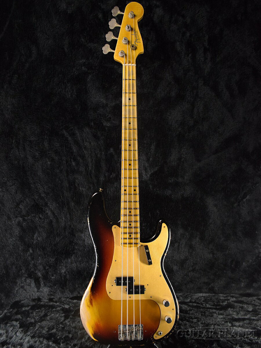 Fender Custom Shop 1958 Precision Bass Heavy Relic -3 Color Sunburst -【4.02kg】新品[フェンダーカスタムショップ][プレシジョンベース][サンバースト][Electric Bass,エレキベース]