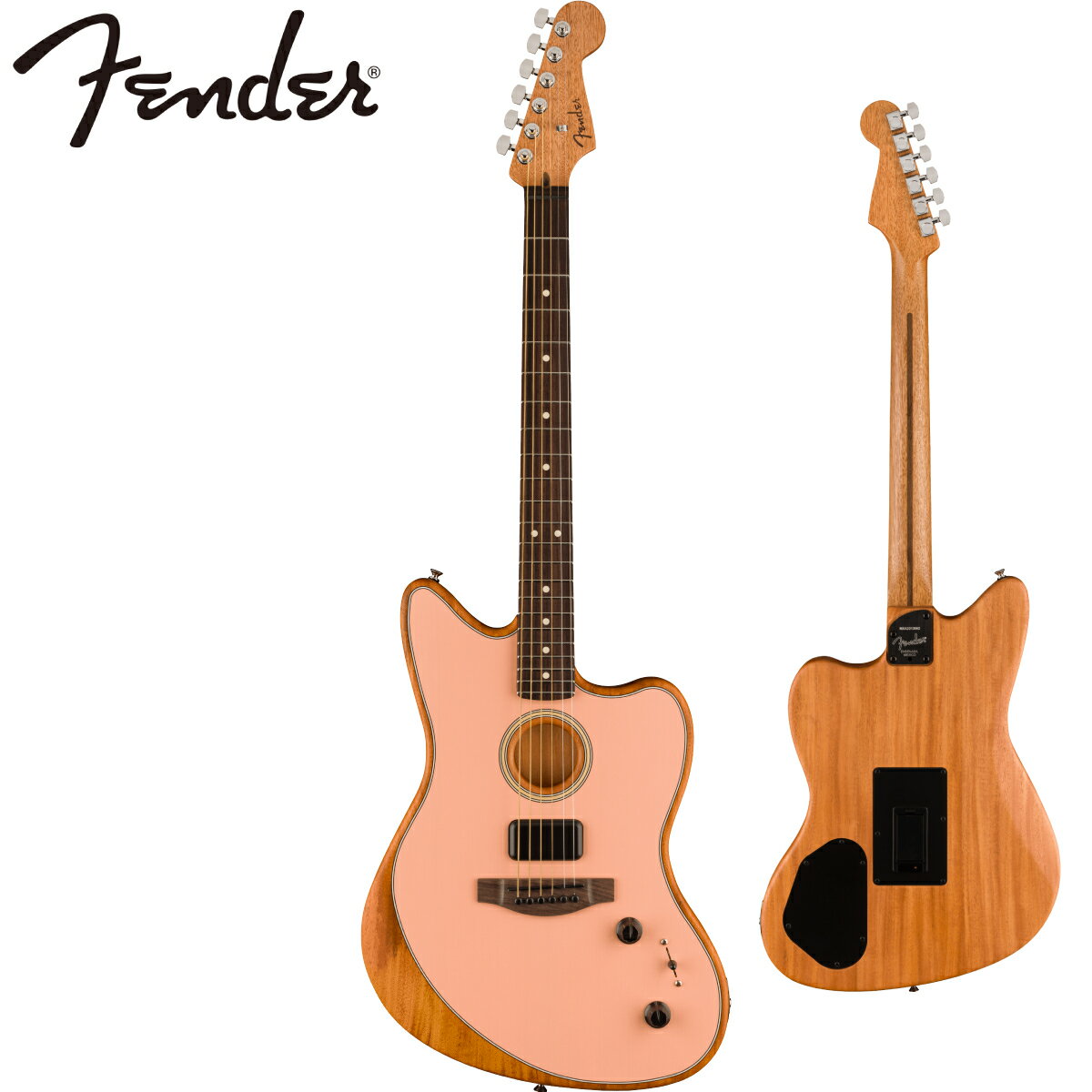 Fender Acoustasonic Player Jazzmaster -Shell Pink- [ե][ԥ][˥å][㥺ޥ][Acoustic Guitar,Electric Guitar,쥭,ƥå]