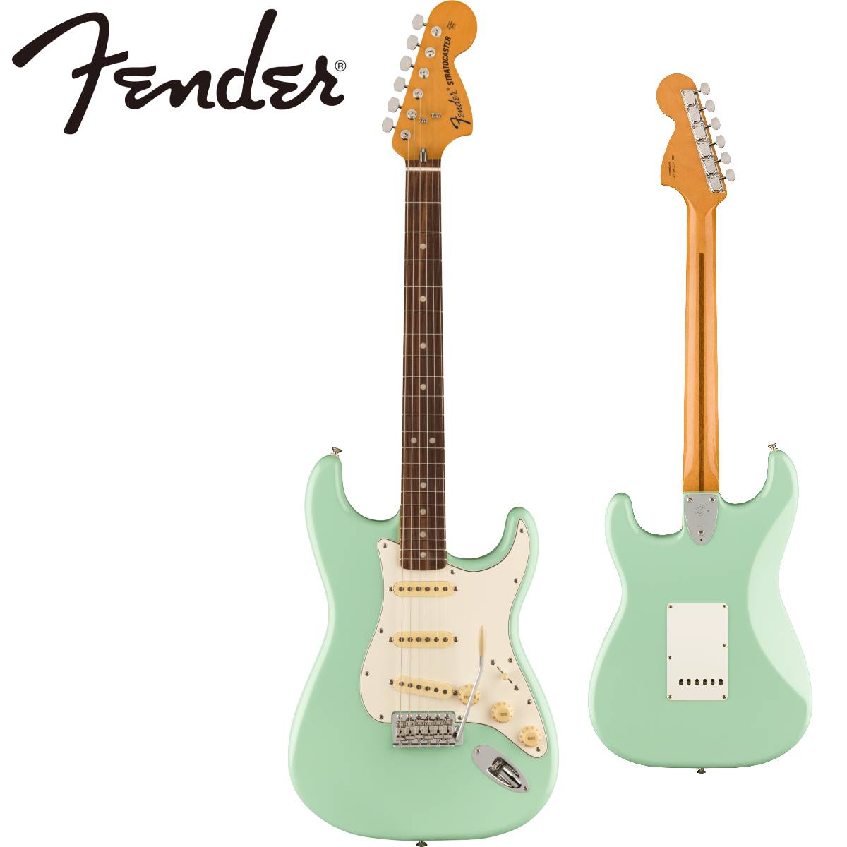 Fender Vintera II 70s Stratocaster -Surf Green- 新品[フェンダー][緑,グリーン][ストラトキャスター][Electric Guitar,エレキギター]