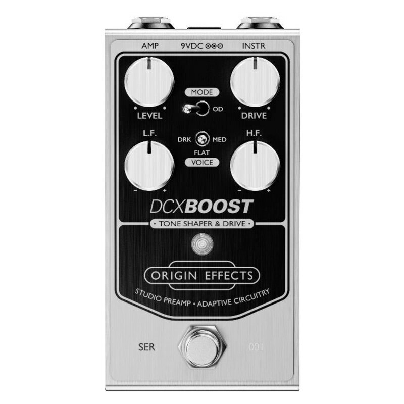 Over Drive - ORIGIN EFFECTS DCX Boost 新品 トーンシェイプ＆ドライブペダル[オリジンエフェクツ][Effector,エフェクター]