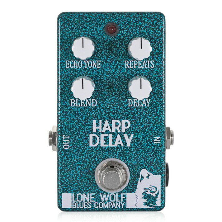 LONE WOLF BLUES COMPANY / Harp Delay V3 新品 ハープ用ディレイ[ローンウルフブルースカンパニー][ハープディレイ][Effector,エフェクター]