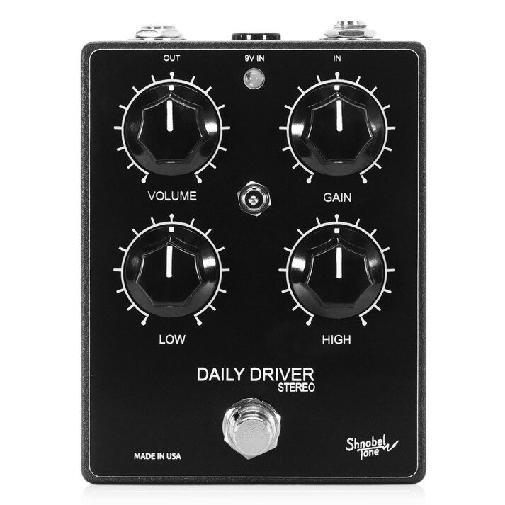 Shnobel Tone / Stereo Daily Driver 新品 オーバードライブ[シュノベルトーン][OverDrive][Effector,エフェクター]