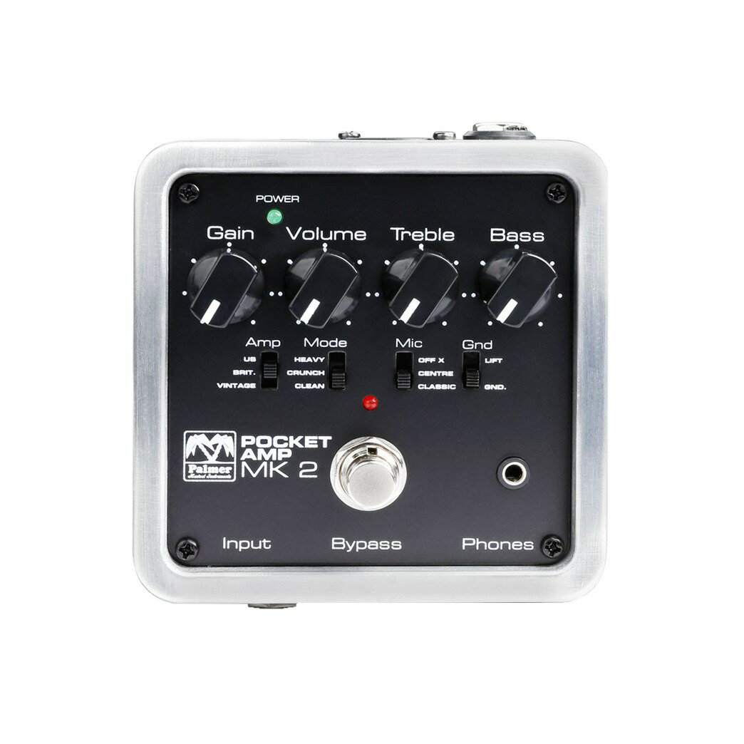 Palmer / POCKET AMP MK 2 新品 ギタープリアンプ パルマー ポケットアンプ PreAmp Effector,エフェクター