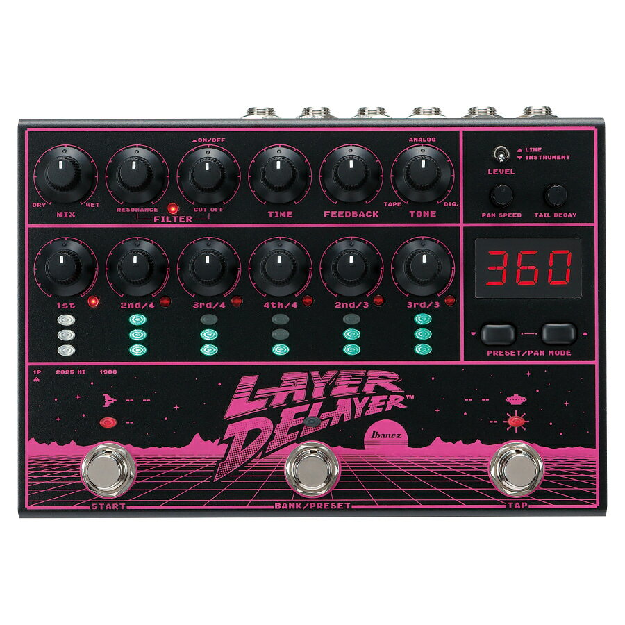 Delay Echo - Ibanez / LD303 ～Layer Delayer～ 新品 ディレイ[アイバニーズ][Effector,エフェクター]