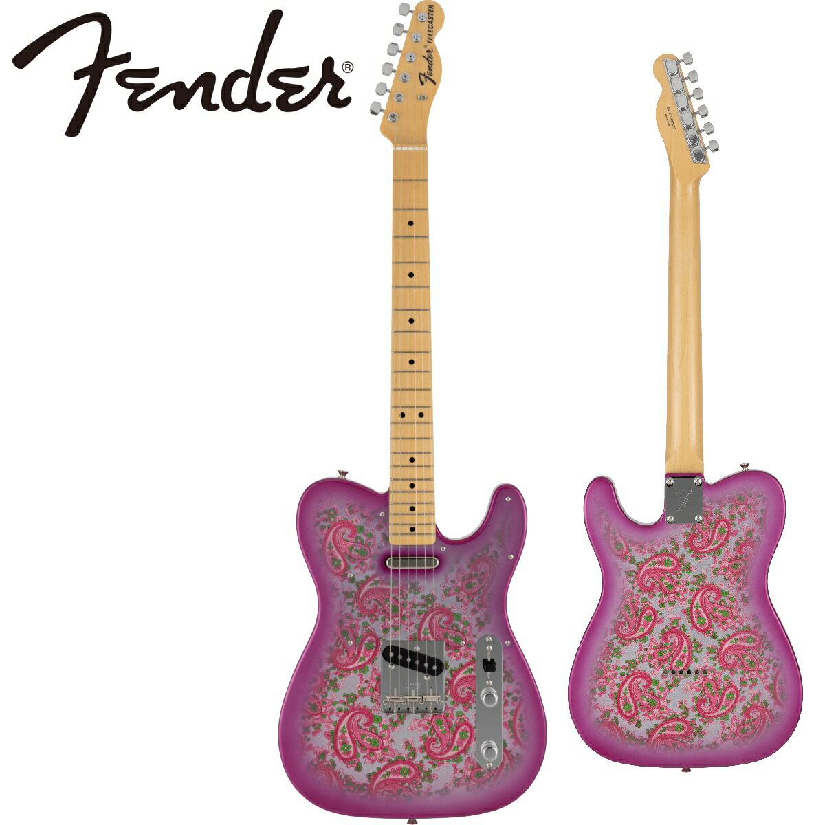 Fender Made in Japan Limited Telecaster -Pink Paisley- 新品[フェンダー][ペイズリー][国産,日本製][ピンク][TL,テレキャスター][Electric Guitar,エレキギター]