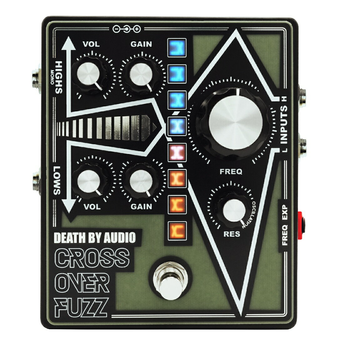 DEATH BY AUDIO / CROSSOVER FUZZ 新品 ファズ [デスバイオーディオ][クロスオーバー・ファズ][Effector,エフェクター]