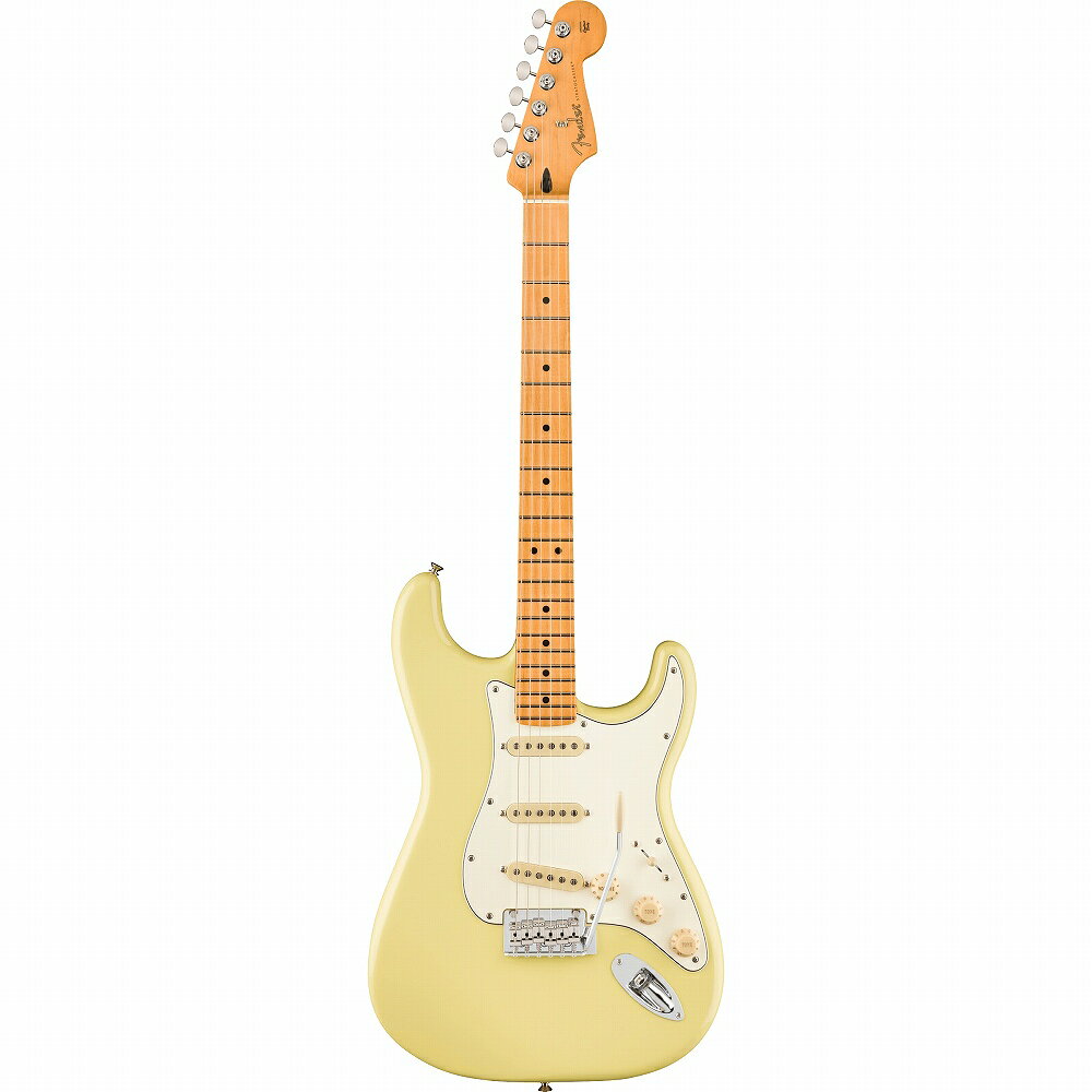 楽天市場】ストラトキャスター fender（カラーイエロー）（エレキ