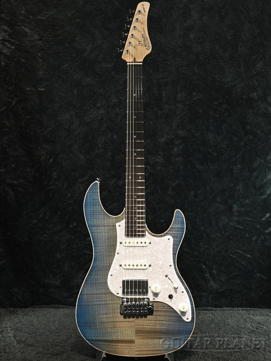 【当店オーダーモデル!】FUJIGEN EOS-FM-TBLU Gradation【D240865】 新品[フジゲン,富士弦,FgN][Made in Japan,日本製,国産][Blue,ブルー,青][Electric Guitar,エレキギター]