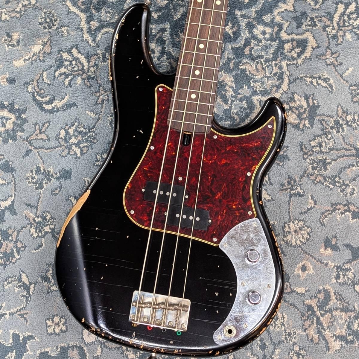 Tsubasa Guitar Workshop The Earth 4st Medium Aged -Black w/Matching Head- 新品[ツバサ,ツバサギターワークショップ][Made in Japan,日本製,国産][Precision Bass,プレシジョンベースタイプ,プレベ][Black,ブラック,黒][Electric Bass,ベース,エレキベース]