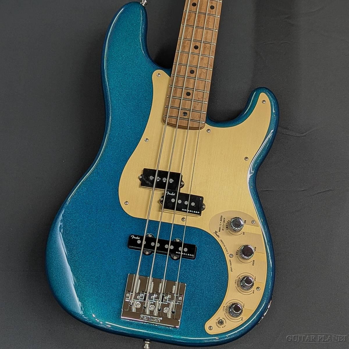 Fender Limited Edition American Ultra II Precision Bass -Aurora- 新品[フェンダー,Made in USA,アメリカ製][プレシジョンベース,プレベ][ブルー,青][オーロラ,虹色][Electric Bass,ベース,エレキベース]