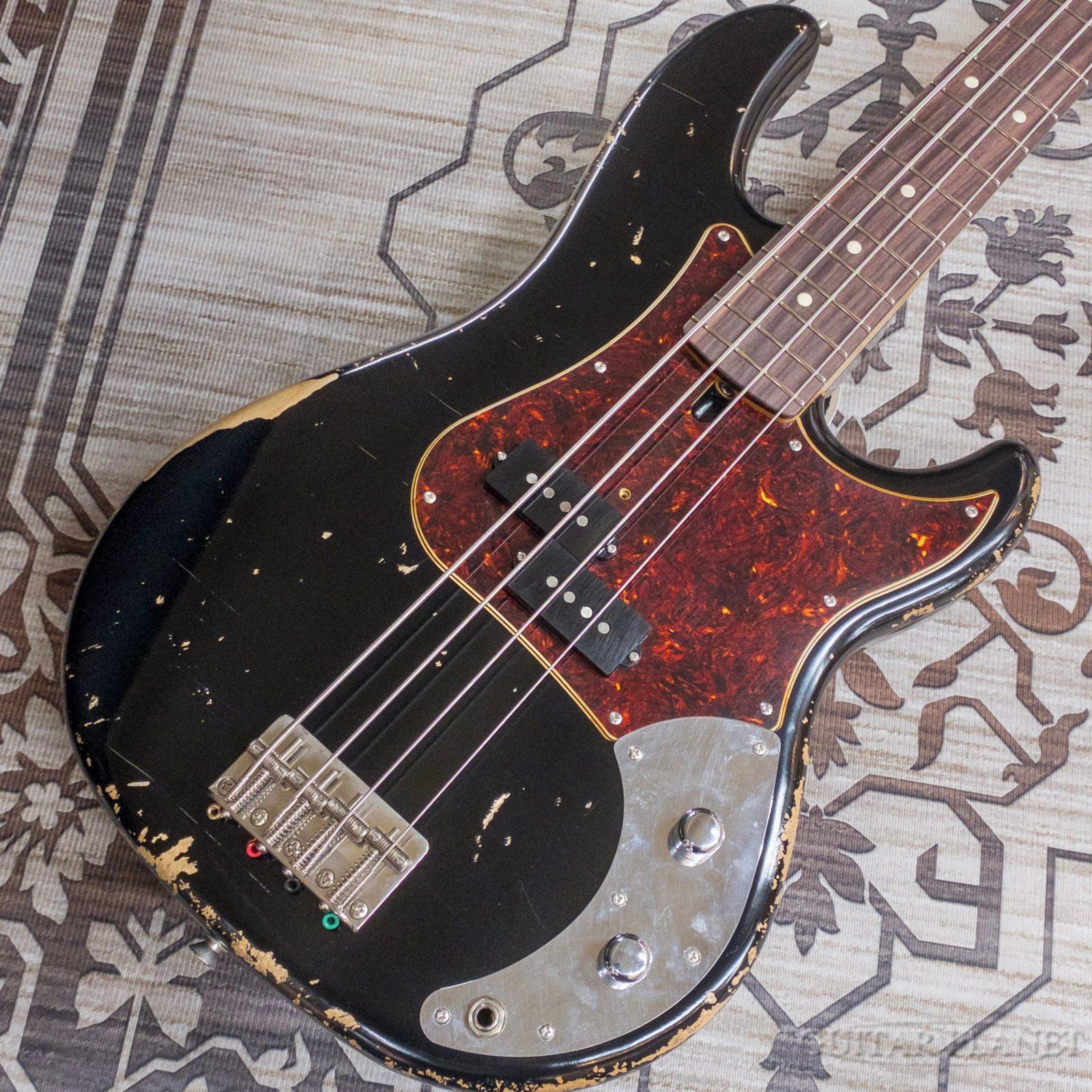 Tsubasa Guitar Workshop The Earth 4st Medium Aged -Black- 新品[ツバサ,ツバサギターワークス][Made in Japan,日本製,国産][Precision Bass,プレシジョンベースタイプ,プレベ][ブラック,黒][Electric Bass,ベース,エレキベース]