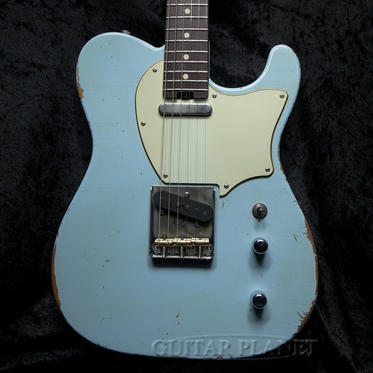 Rakuten - Tsubasa Guitar Workshop SUJIE ALD/R SOB Aged -Sonic Blue- 新品[ツバサ,ツバサギターワークショップ][Made in Japan,日本製,国産][Telecaster,Tele,テレキャスタータイプ,テレキャス][ブルー,青][Electric Guitar,ギター,エレキギター]