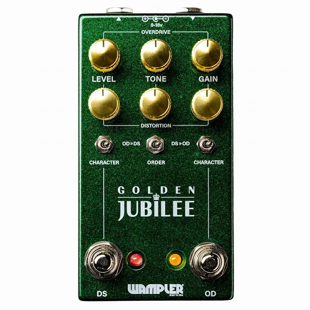 樂天商城 - Wampler Pedals Golden Jubilee 新品 オーバードライブ ディストーション [ワンプラー][Effector,エフェクター]