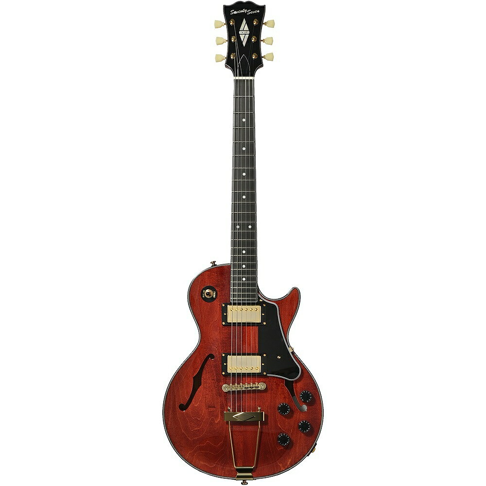 Seventy Seven Guitars Japan Tune-up Series STORK-STD-JT AR -Antique Red- 新品[セブンティーセブンギターズ][Deviser,ディバイザー][セミアコースティックギター,セミアコ,ホロウ][Les Paul,レスポールタイプ][レッド,赤][エレキギター,Electric Guitar](2.0)