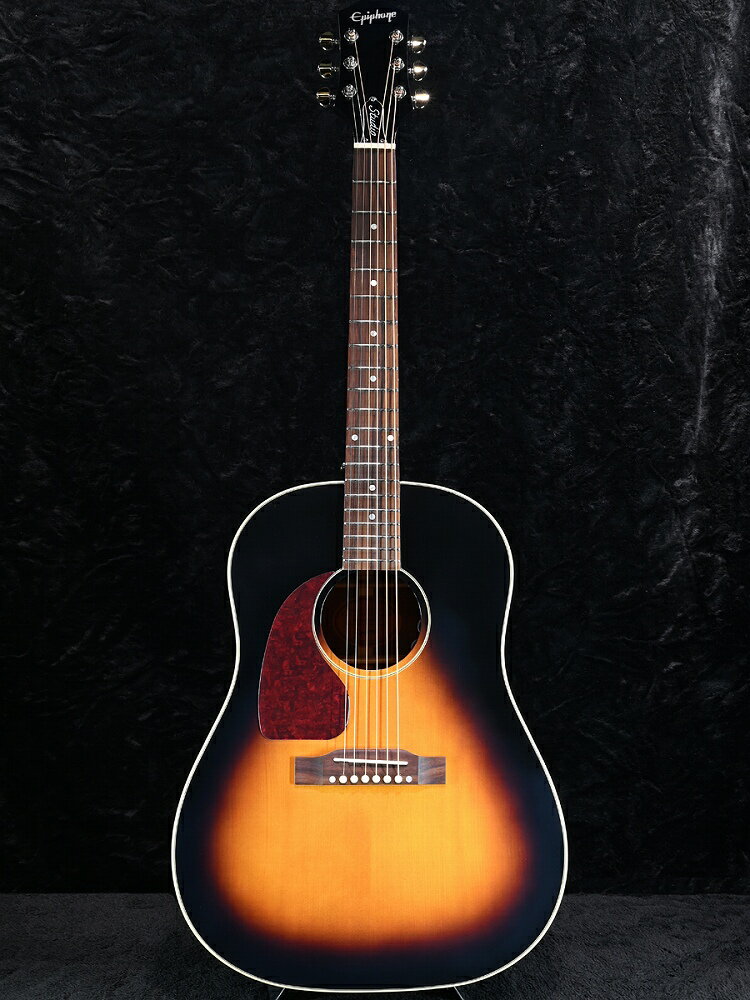 Epiphone 【レフティ】 Inspired by Gibson J-45 Standard Left Handed -Vintage Sunburst- 新品[エピフォン][Gibson,ギブソン][サンバースト,茶色][Electric Acoustic Guitar,アコースティックギター,エレアコ]