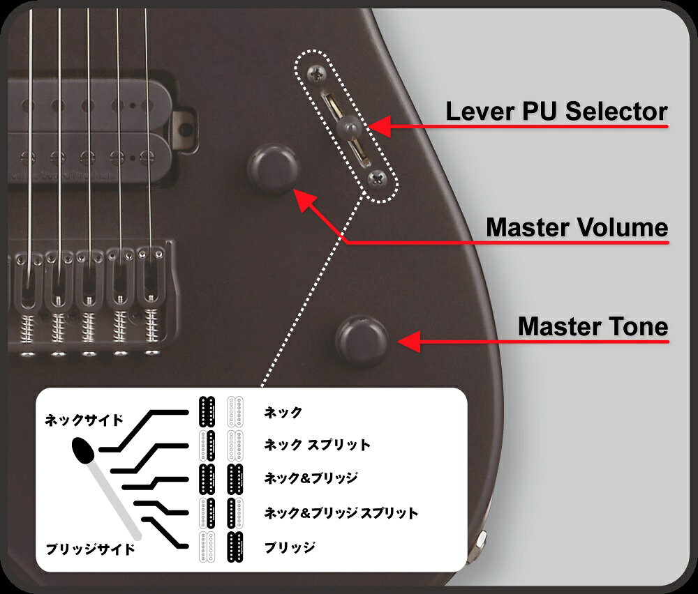 Edwards E-M-II-7 -Metallic Black Satin- 新品[エドワーズ][ESPブランド,ESP][Str...