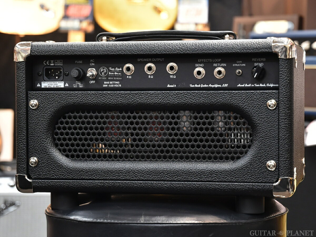 Two-Rock Studio Signature Head -Pinstripe Grill Cloth & Skirt Knob!- 新品[トゥーロック][ダンブル系][ギターアンプ/ヘッド,Guitar Head amplifier][チューブ,真空管] guitarplanet-10076851 ギタープラネット サンプル画像2